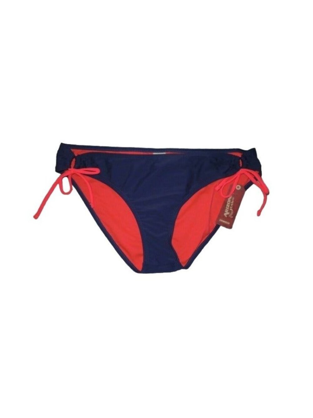 Navy Blue with Red inside Swimwear Bottoms Size X-Large